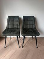 Eettafelstoelen, stoel, groen, eetkamer, Huis en Inrichting, Stoelen, Ophalen, Zo goed als nieuw, Overige kleuren