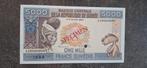 Guinea 1985 5000 Francs Specimen UNC., Postzegels en Munten, Bankbiljetten | Afrika, Ophalen of Verzenden, Guinee