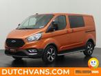 Ford Transit Custom 2.0TDCI 170PK Automaat Active Sport Dubb, Auto's, Bestelauto's, Automaat, Zwart, Overige kleuren, Leder