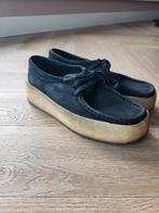 Clarks wallabee cup Black nubuck mt 36, Ophalen of Verzenden, Zo goed als nieuw, Zwart