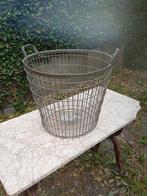 Aardappelmand-draadmand  vintage, Overige materialen, Mand, Rond, Ophalen of Verzenden
