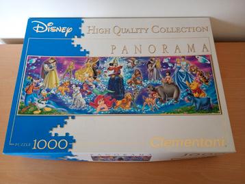 Nieuwe puzzel Disney Panorama 1000 stukjes  beschikbaar voor biedingen