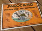 Meccano handleiding Standaard Mechanismen ca. 1930, Hobby en Vrije tijd, Gebruikt, Ophalen of Verzenden