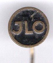 JLO zwart op koper bromfietsen speldje ( G_164a ), Verzamelen, Speldjes, Pins en Buttons, Zo goed als nieuw, Speldje of Pin, Merk