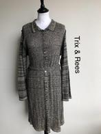 Trix & Rees Jurk 100% zijde {mt: 38} 5399-11,3, Kleding | Dames, Jurken, Maat 38/40 (M), Trix & Rees, Ophalen of Verzenden, Knielengte