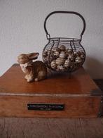 Prachtige oude bakkerskist/doos met naamplaatje, Ophalen of Verzenden