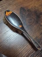 Antieke haarborstel met schildpadmotief, Ophalen of Verzenden