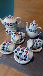 Boerenbont servies, Huis en Inrichting, Keuken | Servies, Ophalen of Verzenden, Zo goed als nieuw, Bord(en), Aardewerk