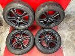 Winterbanden Renault Scenic 205/55R17 Dunlop, Auto-onderdelen, Banden en Velgen, Gebruikt, ., Banden en Velgen, 17 inch