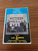 277 Vintage Cycles Sjef Lemmens sticker, Verzamelen, Ophalen of Verzenden, Gebruikt