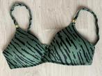 groene bikinitop Hema met zebraprint maat s, Kleding | Dames, Badmode en Zwemkleding, Ophalen of Verzenden, Zo goed als nieuw