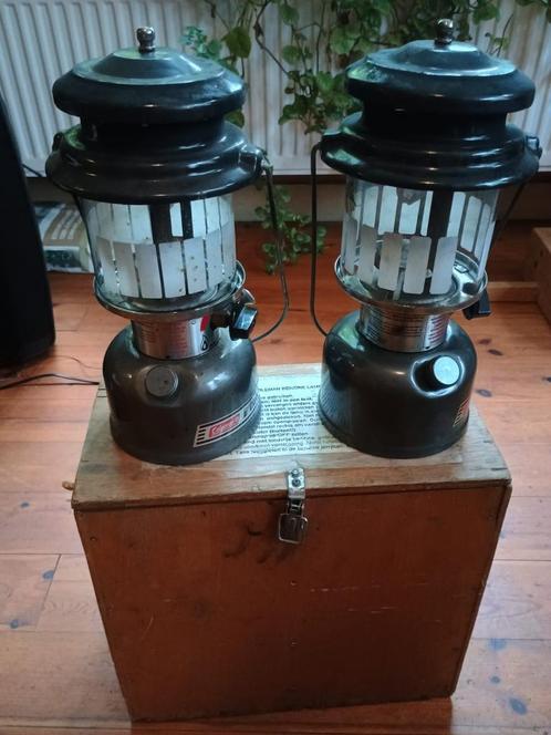 Diverse oude lampen op petroleum of benzine, Antiek en Kunst, Antiek | Lampen, Ophalen