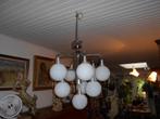 design luster GAETANO SCIOLARI-sputnik vintage 10 bollen, Ophalen