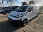 Citroën Jumpy GB XL 2.0 Bluehdi 120PK S&S 3-zits Verhoogd L3, 4 cilinders, Citroën, Leder en Stof, Wit