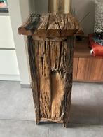 PTMD Houten Plantenzuil / Sokkel - 1 Meter, Huis en Inrichting, Woonaccessoires | Zuilen en Pilaren, Ophalen, Zo goed als nieuw