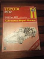 Haynes repair manual Toyota MR2, Auto diversen, Handleidingen en Instructieboekjes, Ophalen of Verzenden