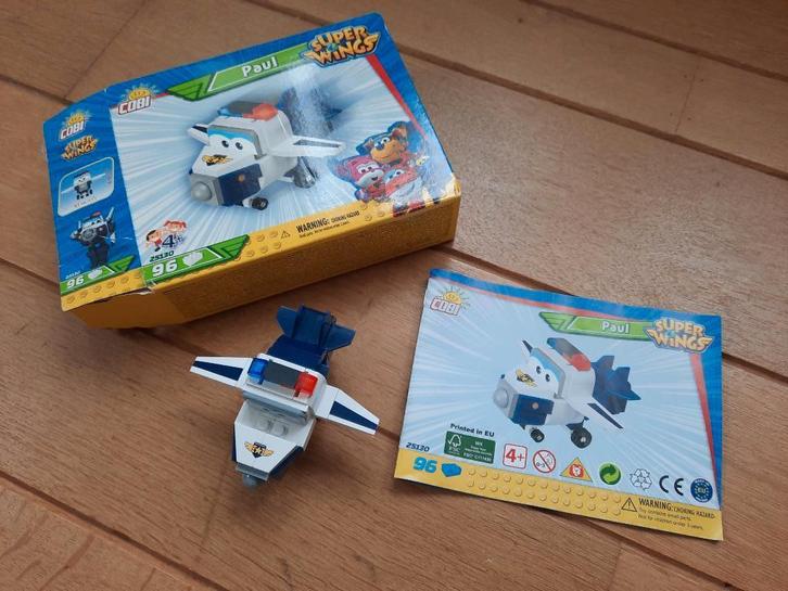 Cobi Superwings Paul, Kinderen en Baby's, Speelgoed | Actiefiguren, Zo goed als nieuw, Ophalen of Verzenden