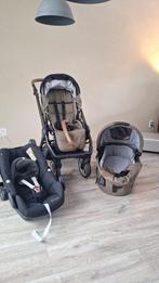 Kinderwagen Mutsy EVO complete set, Ophalen, Gebruikt, Combiwagen, Met reiswieg