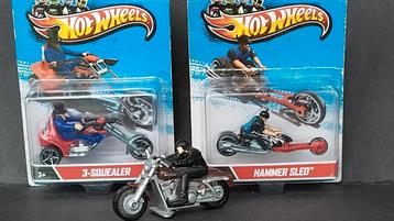 Harley Davidson Hammer Sled 3 Squealer Hotwheels Pol  beschikbaar voor biedingen