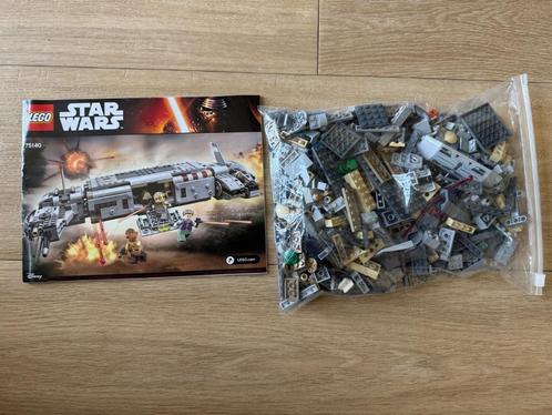 LEGO Star Wars 75140 – Resistance Troop Transporter, Kinderen en Baby's, Speelgoed | Duplo en Lego, Zo goed als nieuw, Lego, Complete set
