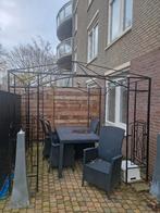 Tuinset, Ophalen, 4 zitplaatsen, Kunststof, Gebruikt