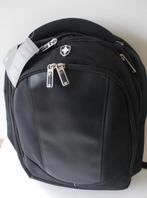 Swiss Peak rugtas de luxe (nieuw showroom model), Ophalen of Verzenden, Nieuw, Zwart, Minder dan 40 cm