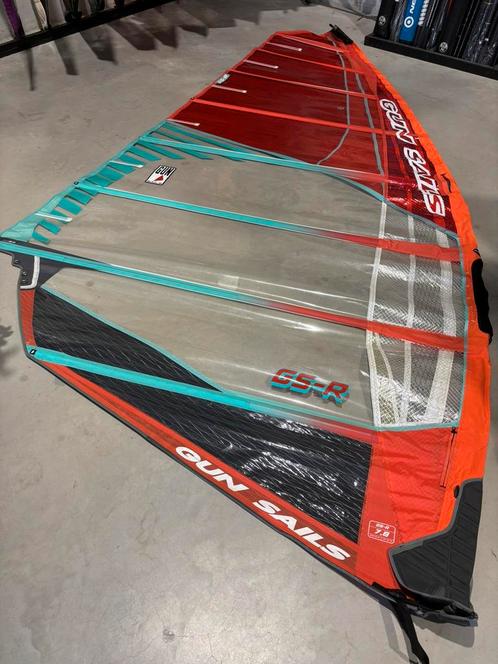 Gunsails GSR 7.8 in Superstaat!, Watersport en Boten, Windsurfen, Gebruikt, Zeil, Met draagtas, 7 m² of meer, Ophalen