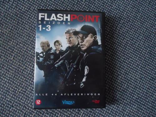 Flashpoint 1-3 - drie seizoenen in 10dvd box - misdaadserie, Cd's en Dvd's, Dvd's | Tv en Series, Zo goed als nieuw, Thriller