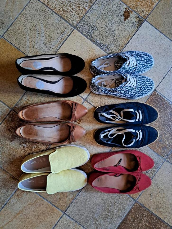 Schoenen maat (37-37,5-38), Kleding | Dames, Schoenen, Zo goed als nieuw, Sneakers of Gympen, Zwart, Ophalen