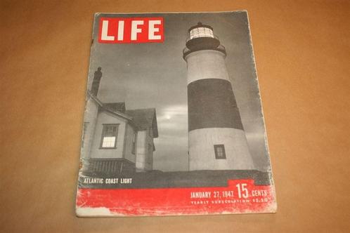 Vintage magazine - Life - January 27, 1947 !!, Verzamelen, Tijdschriften, Kranten en Knipsels, Tijdschrift, 1940 tot 1960, Ophalen of Verzenden