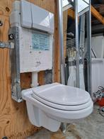 geberit inbouwreservoir combifix met drukknop, sphinx toilet, Ophalen, Gebruikt, Toilet