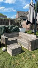 Stijger houte loungebank, Tuin en Terras, Tuinsets en Loungesets, Ophalen, Gebruikt, Bank