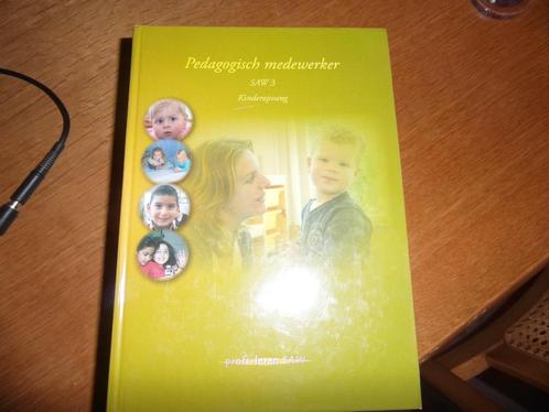 pedagogische medewerker saw 3 kinderopvang, Boeken, Studieboeken en Cursussen, Zo goed als nieuw, MBO, Ophalen of Verzenden