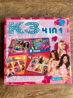K3 4 in 1 spel en puzzel, Hobby en Vrije tijd, Gezelschapsspellen | Bordspellen, Ophalen of Verzenden, Zo goed als nieuw