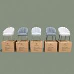 Nieuwe Eetkamerstoelen - Schelp Stoelen, Ophalen, Overige kleuren, Nieuw, Stof