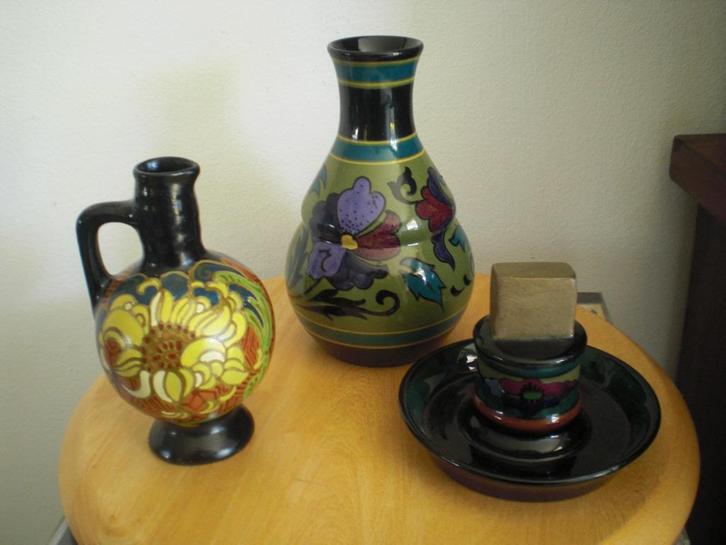 3 Stuks Hollands Plateel, Antiek en Kunst, Antiek | Keramiek en Aardewerk, Ophalen of Verzenden