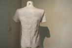 Marccain shirt suedine look banen open gewerkte kant N3 M, Maat 38/40 (M), Overige kleuren, Verzenden, Zo goed als nieuw