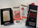Zippo Combodeal: Aansteker, Benzine, Vuurstenen & Lont, Ophalen of Verzenden, Nieuw, Aansteker