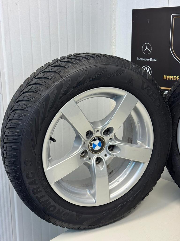 Org.205/60R16 BMW 1-serie velgen met winterbanden 5x120, Auto-onderdelen, Banden en Velgen, Gebruikt, 16 inch, EVZ Handelsonderneming