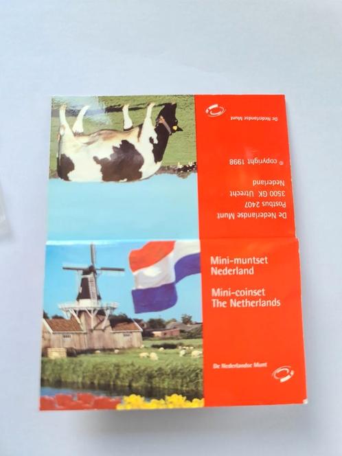 Mini-muntset Nederland 1998 in blister - FDC, Postzegels en Munten, Munten | Nederland, Setje, Overige waardes, Koningin Beatrix