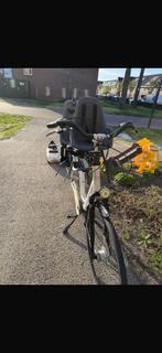 Moederfiets met voor- en achterzitje, Fietsen en Brommers, Fietsaccessoires | Fietsstoeltjes, Ophalen, Achterzitje, 9 t/m 18 kg