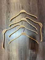 7 extra brede houten hangers., Volwassenen, Ophalen of Verzenden, Zo goed als nieuw, Hout