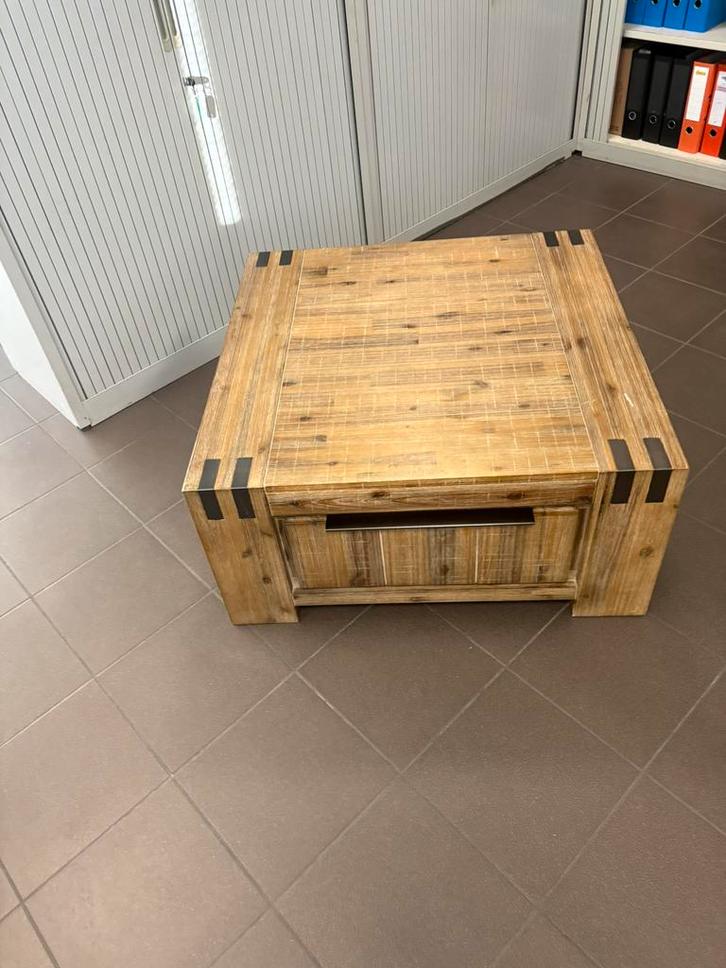 Salon tafel 88x88 cm, Huis en Inrichting, Tafels | Salontafels, Zo goed als nieuw, Minder dan 50 cm, 50 tot 100 cm, 100 tot 150 cm