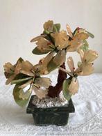 Decoratieve stenen bloemen potje - 18 cm (H) bijna gratis, Ophalen of Verzenden, Zo goed als nieuw