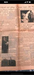 Het Parool, 26 mei 1951: Artikel over Gerbrandy, Verzamelen, Tijdschriften, Kranten en Knipsels, Ophalen of Verzenden, 1940 tot 1960