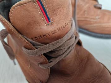 tommy hilfiger maat 43 bruine nette hoge heren schoenen leer beschikbaar voor biedingen