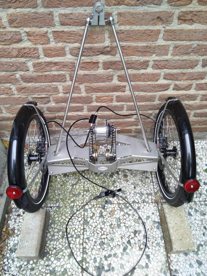 Tworby Driewielfiets ombouwset Gazelle Balance €650,-, Fietsen en Brommers, Fietsen | Driewielfietsen, Zo goed als nieuw, Ophalen