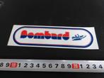 sticker BOMBARD  Rubberboot, Ophalen, Zo goed als nieuw