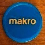 winkelwagenmuntje Makro, Ophalen of Verzenden