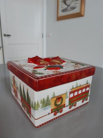 Kerst Koekdoos Villeroy & Boch Christmas Toy's in nieuwstaat beschikbaar voor biedingen